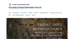 Desktop Screenshot of ferndaleumc.org