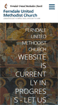 Mobile Screenshot of ferndaleumc.org